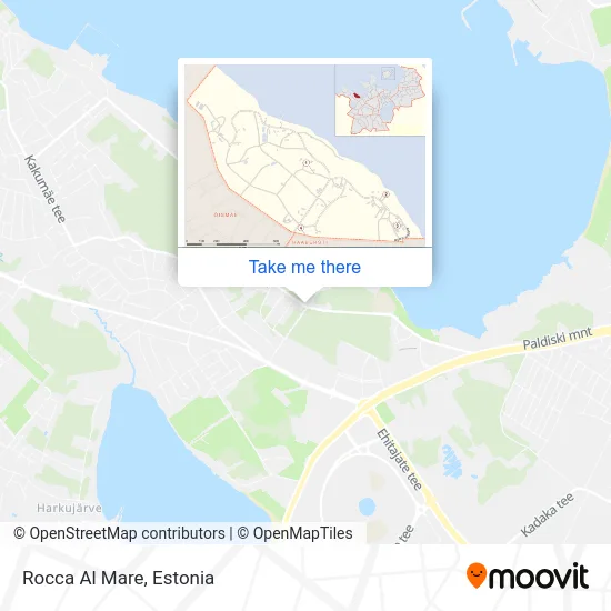 Карта Rocca Al Mare