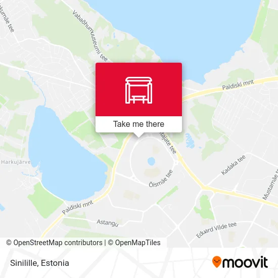 Карта Sinilille