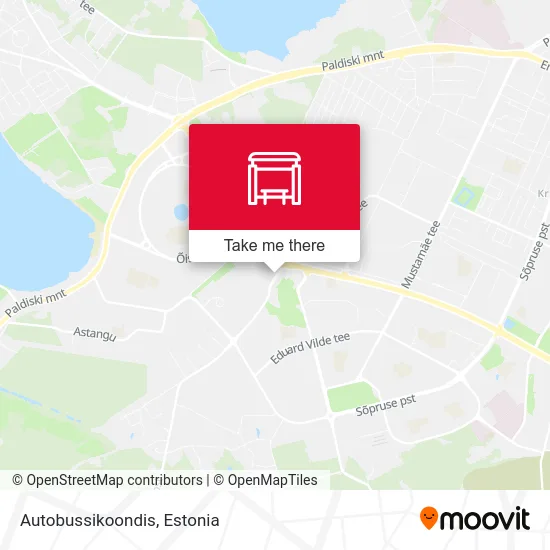 Карта Autobussikoondis