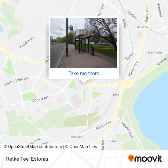 Карта Retke Tee