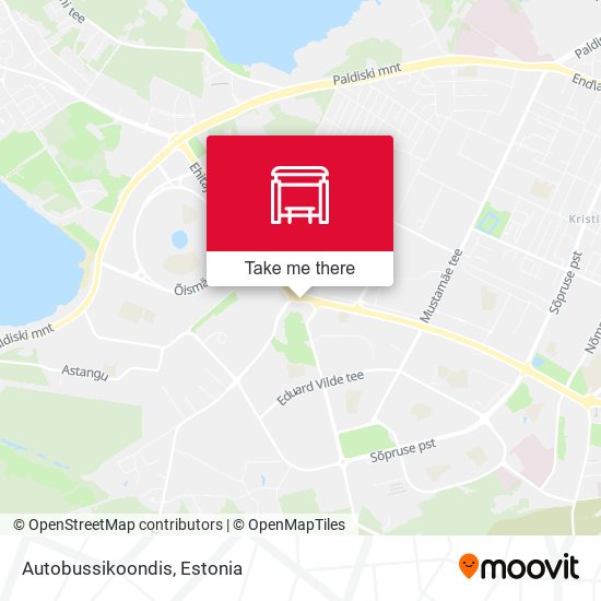 Карта Autobussikoondis