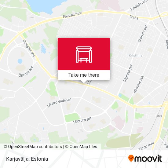 Карта Karjavälja