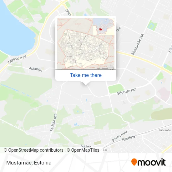 Карта Mustamäe