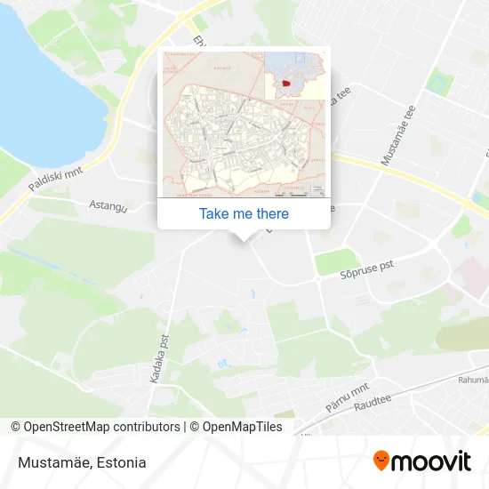 Карта Mustamäe