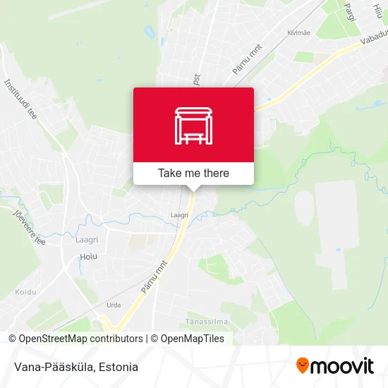 Vana-Pääsküla map