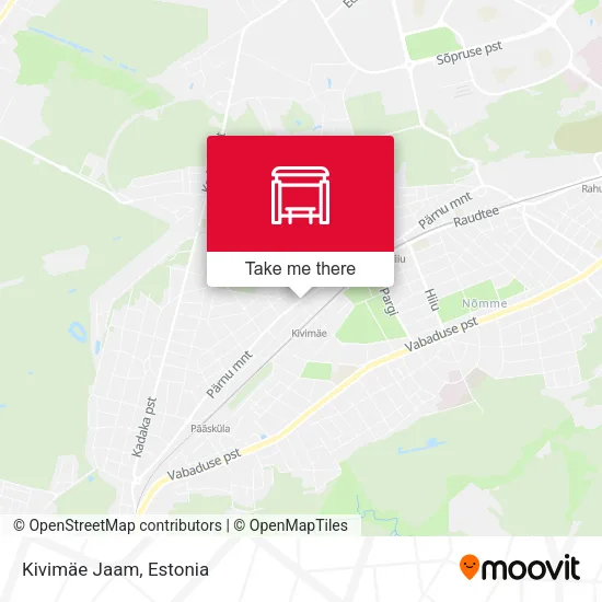 Карта Kivimäe Jaam