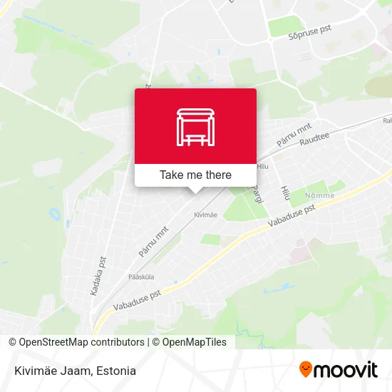 Карта Kivimäe Jaam