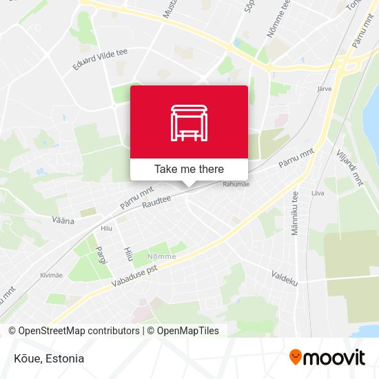 Карта Kõue