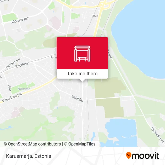 Карта Karusmarja