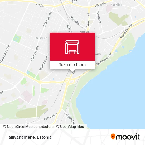 Карта Hallivanamehe