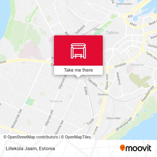 Карта Lilleküla Jaam