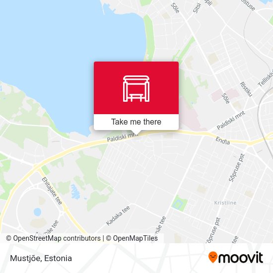 Карта Mustjõe