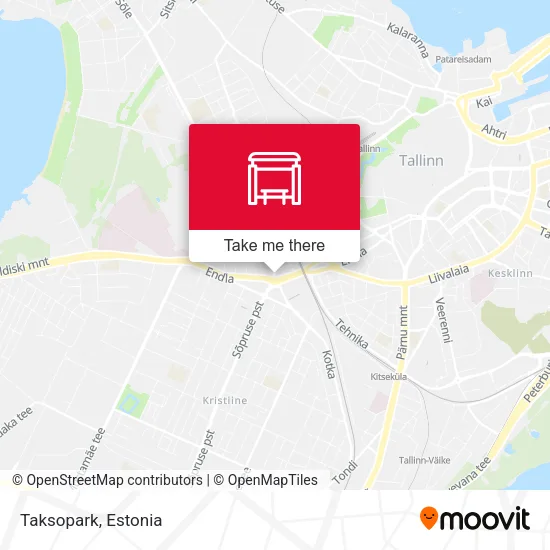 Карта Taksopark