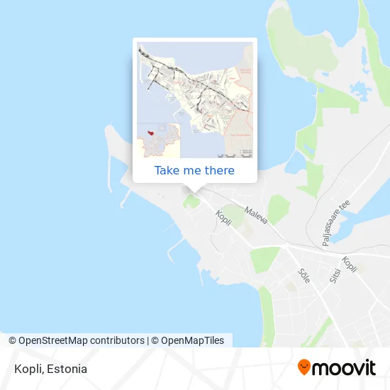Карта Kopli