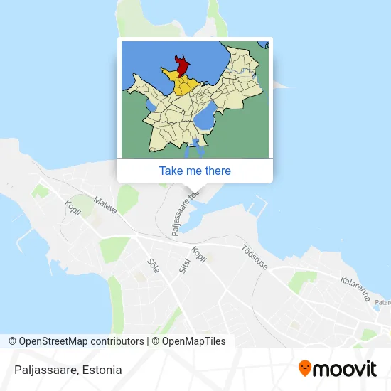 Карта Paljassaare