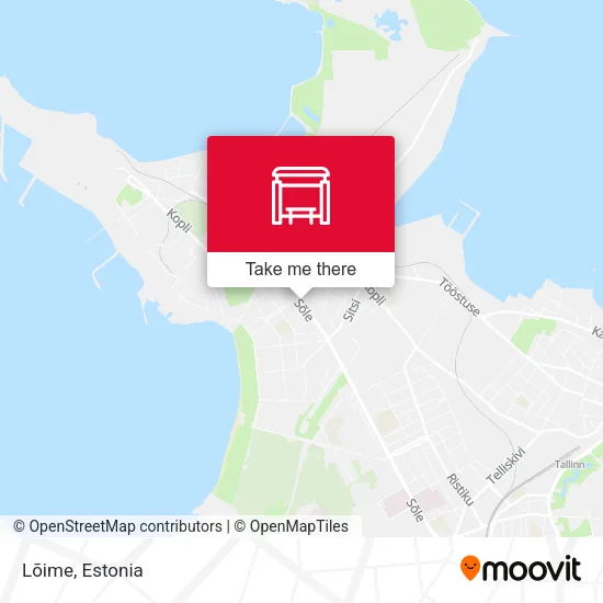 Карта Lõime