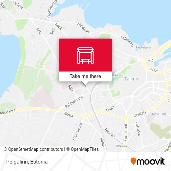 Карта Pelgulinn