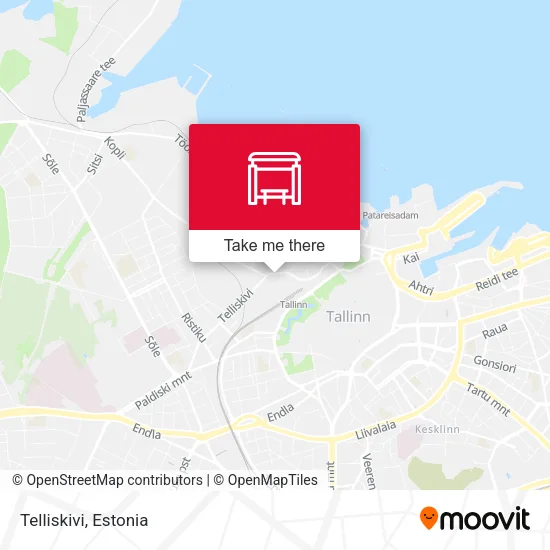 Карта Telliskivi