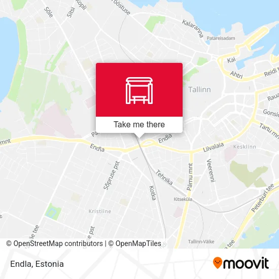 Карта Endla