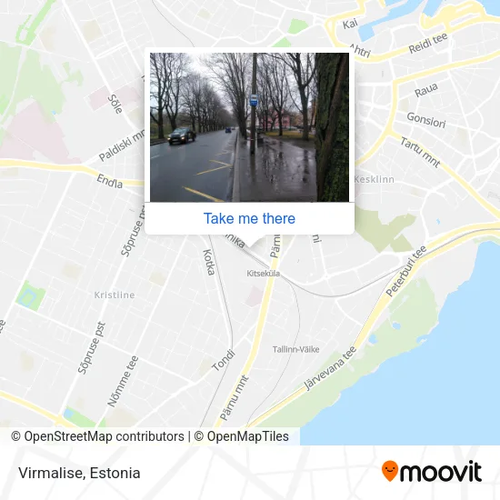 Карта Virmalise