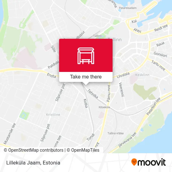 Карта Lilleküla Jaam