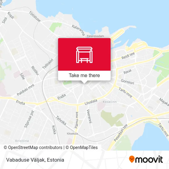 Карта Vabaduse Väljak