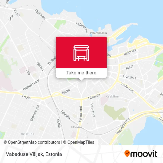 Карта Vabaduse Väljak