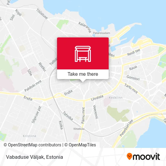Карта Vabaduse Väljak