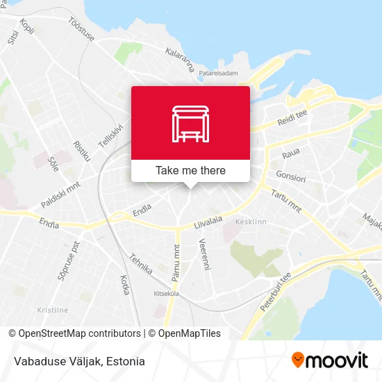 Карта Vabaduse Väljak