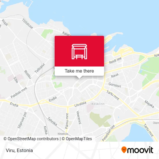 Карта Viru