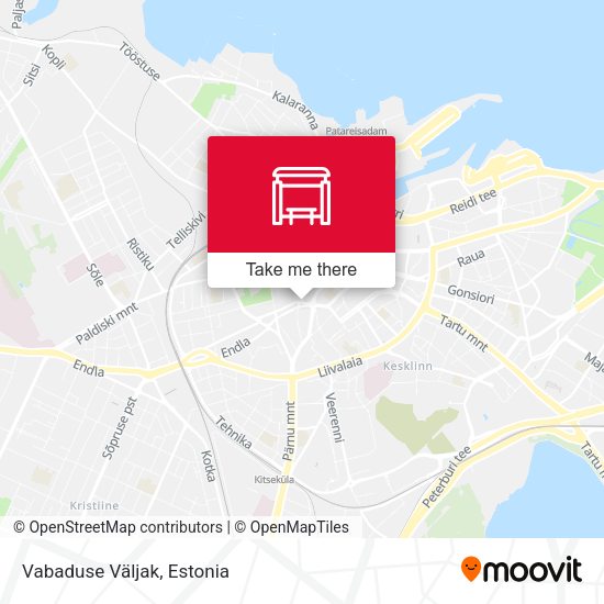 Карта Vabaduse Väljak