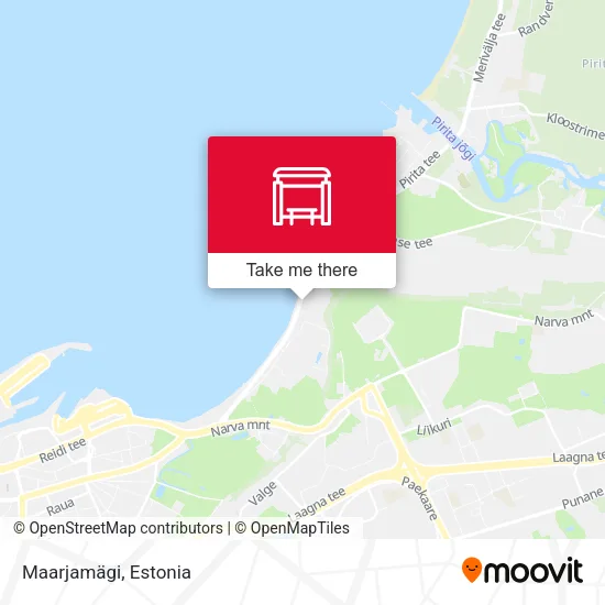 Карта Maarjamägi