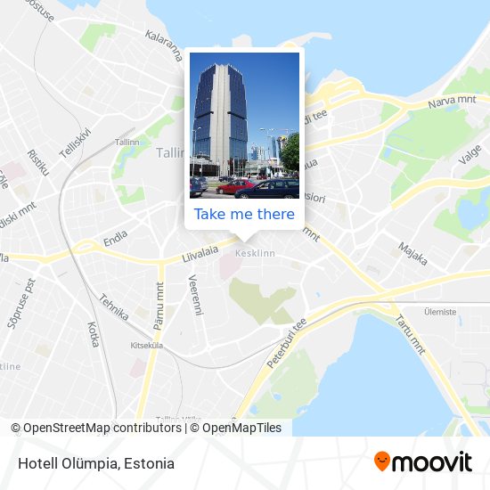 Карта Hotell Olümpia