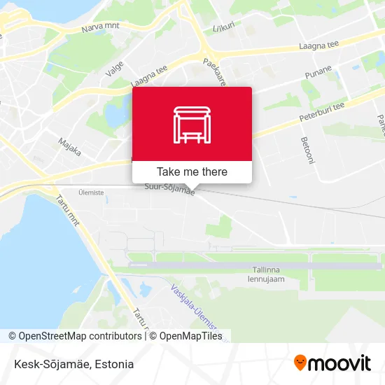 Карта Kesk-Sõjamäe