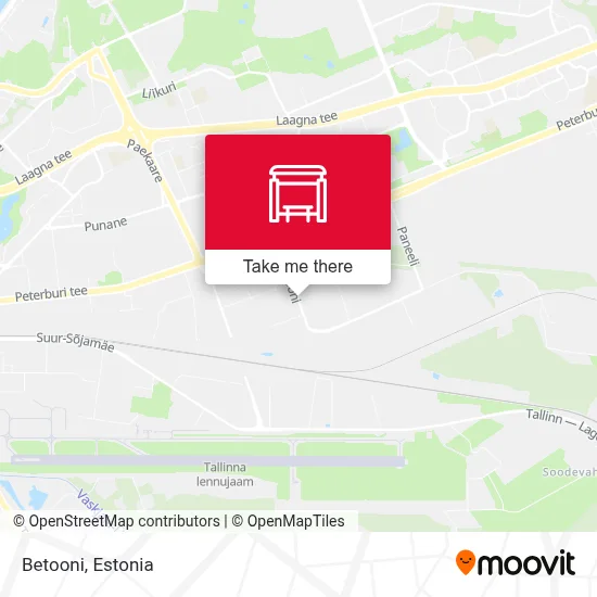 Betooni map