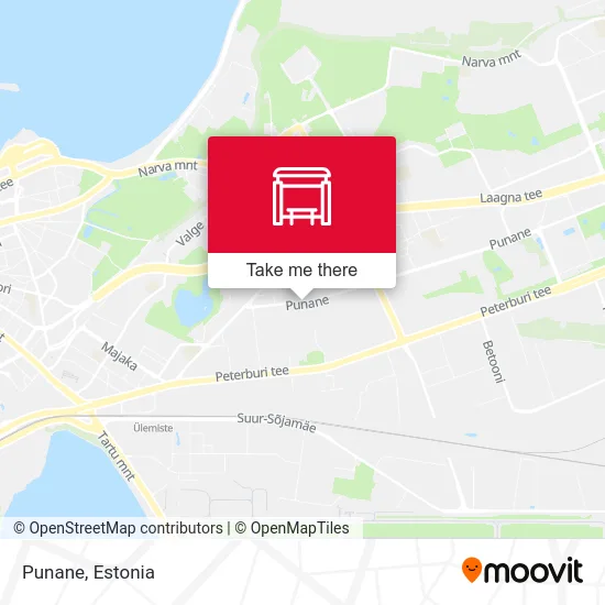 Карта Punane
