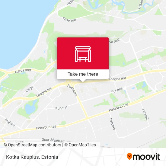 Kotka Kauplus map