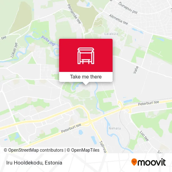 Карта Iru Hooldekodu
