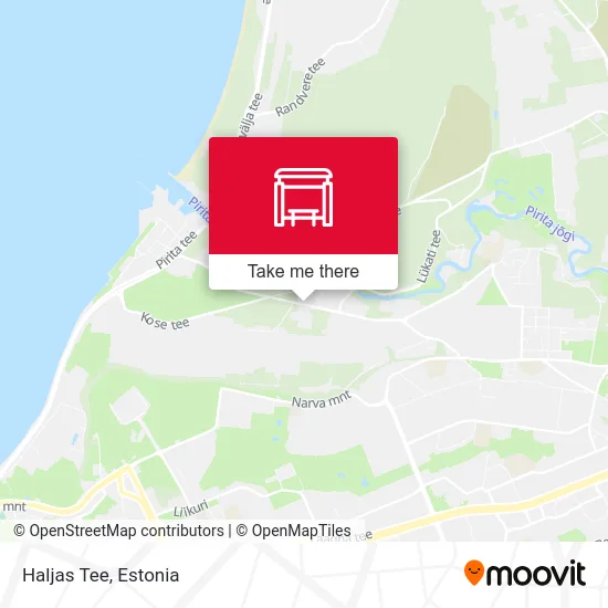 Карта Haljas Tee