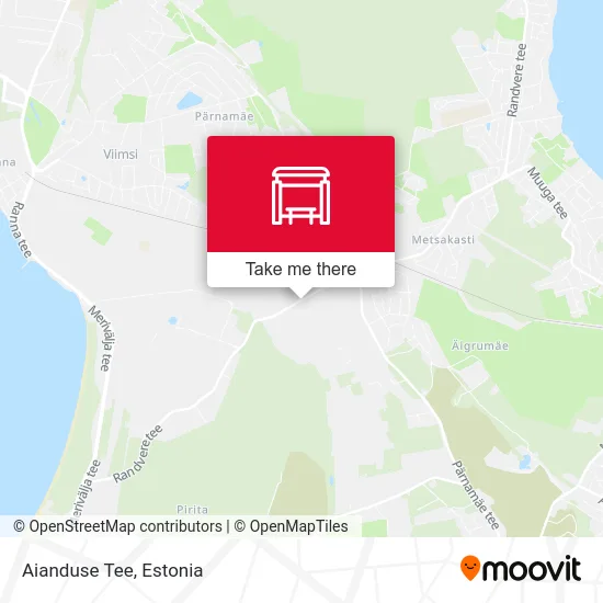 Карта Aianduse Tee