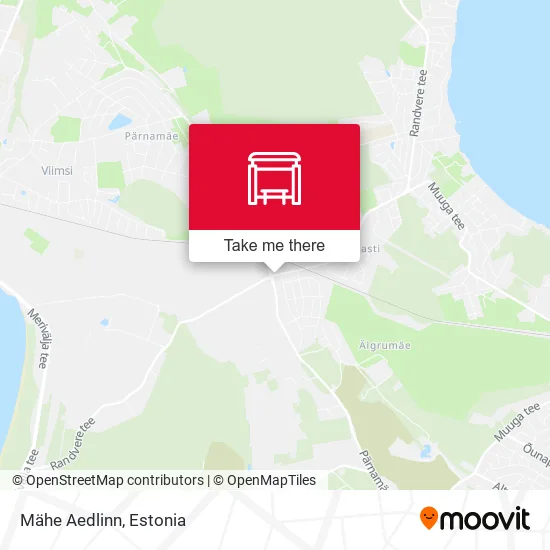 Карта Mähe Aedlinn