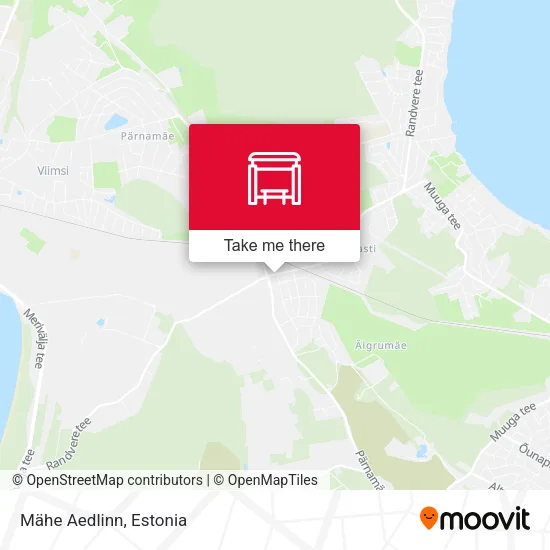 Карта Mähe Aedlinn