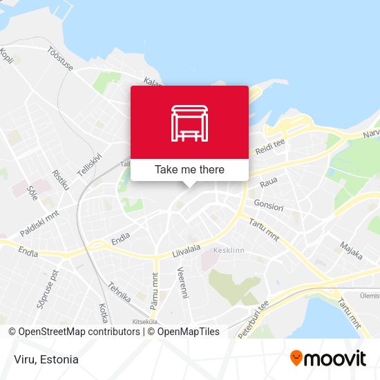 Карта Viru