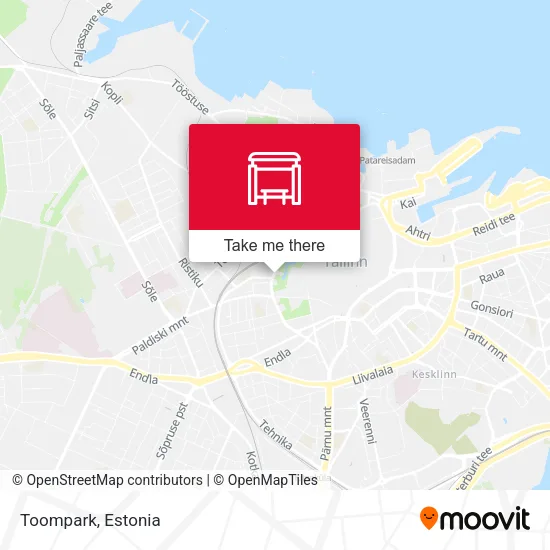 Карта Toompark