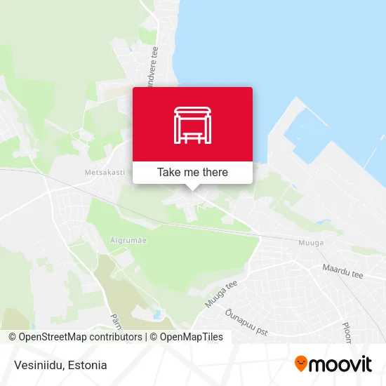 Карта Vesiniidu