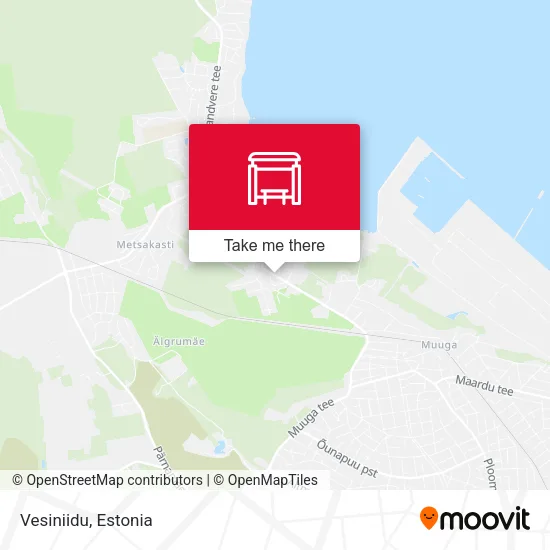 Карта Vesiniidu