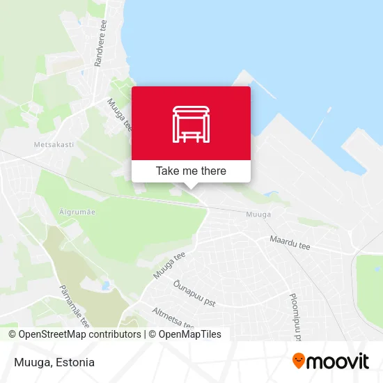 Карта Muuga