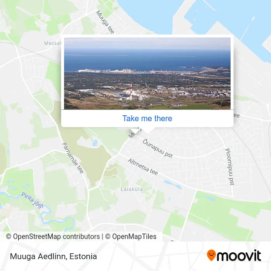 Карта Muuga Aedlinn