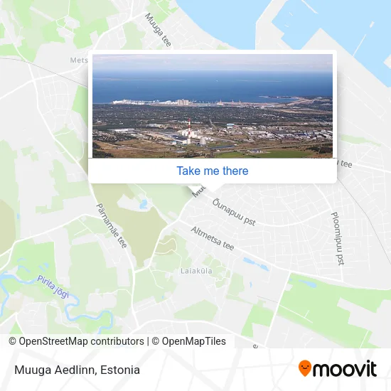 Карта Muuga Aedlinn