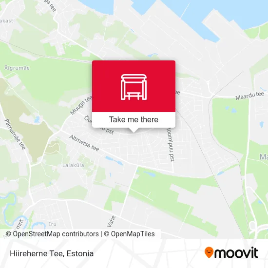 Карта Hiireherne Tee